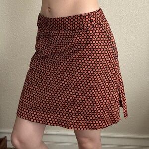 Sport Haley Orange and Black Mini Skirt 🧡